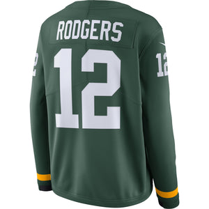 Men's Green Bay Packers Aaron Rodgers Nike Therma Long Sleeve Jersey – Green - Bleacher Bum Collectibles, Toronto Blue Jays, NHL , MLB, Toronto Maple Leafs, Hat, Cap, Jersey, Hoodie, T Shirt, NFL, NBA, Toronto Raptors