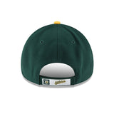 Oakland Althletics New Era Men's League 9Forty MLB Baseball Adjustable Hat - Green/Yellow