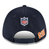 Chicago Bears New Era 2021 NFL Sideline Home B 9FORTY Adjustable Hat - Navy