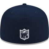 Men's New Era Navy New England Patriots Patch Up Super Bowl XXXVI 59FIFTY Fitted Hat