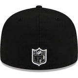 Men's New Era Black New Orleans Saints Patch Up Super Bowl XLIV 59FIFTY Fitted Hat