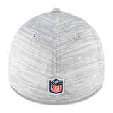 Men's New Era Gray Philadelphia Eagles 2020 NFL Sideline Official - 39THIRTY Flex Hat