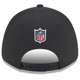 Men's New Era Charcoal Las Vegas Raiders 2021 NFL Crucial Catch 9FORTY Adjustable Hat