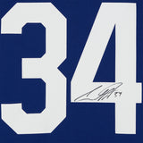 Auston Matthews Toronto Maple Leafs Fanatics Authentic Autographed Blue Alternate Captain Adidas Authentic Jersey