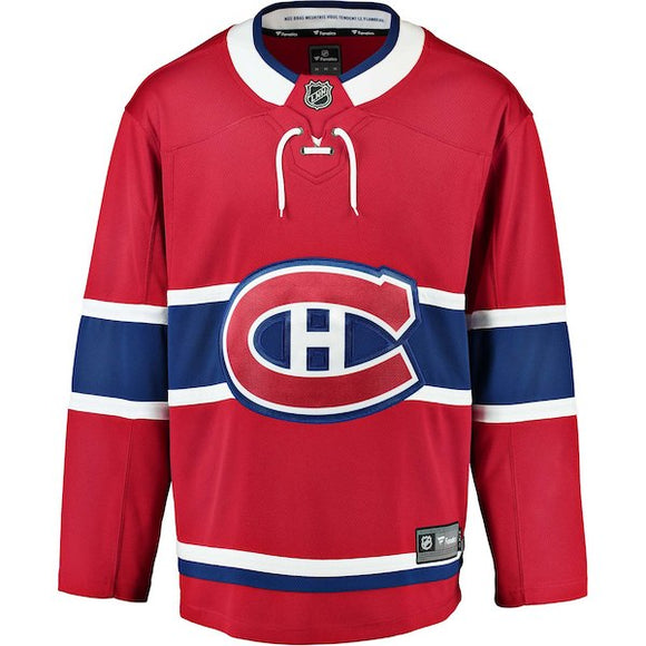 Men's Montreal Canadiens Fanatics Branded Red Breakaway - Blank Jersey - Bleacher Bum Collectibles, Toronto Blue Jays, NHL , MLB, Toronto Maple Leafs, Hat, Cap, Jersey, Hoodie, T Shirt, NFL, NBA, Toronto Raptors