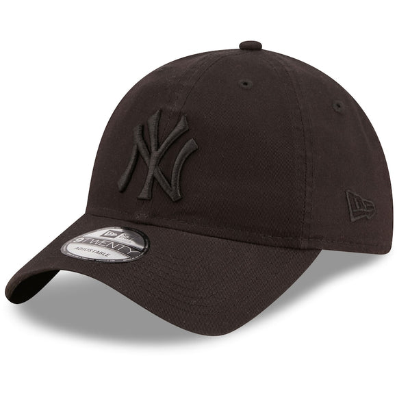 Men's New York Yankees New Era Black 9TWENTY Core Classic Twill Adjustable Hat