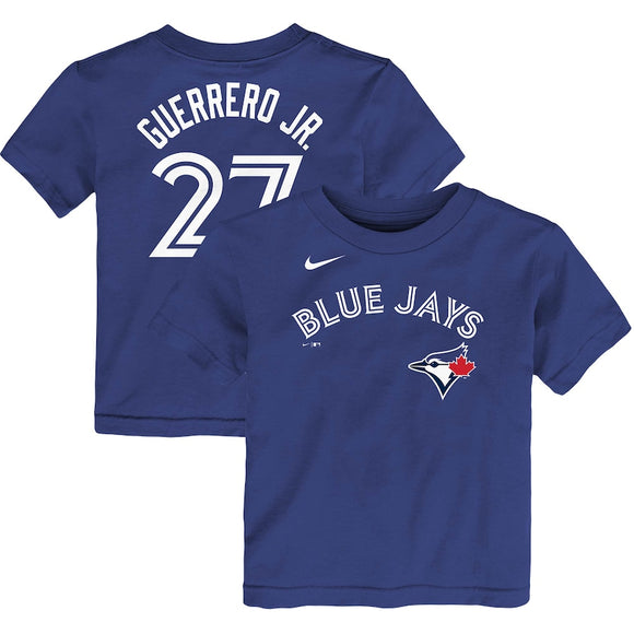 Toronto Blue Jays Vladimir Guerrero Jr. Nike Royal Player Name & Number Child T-Shirt