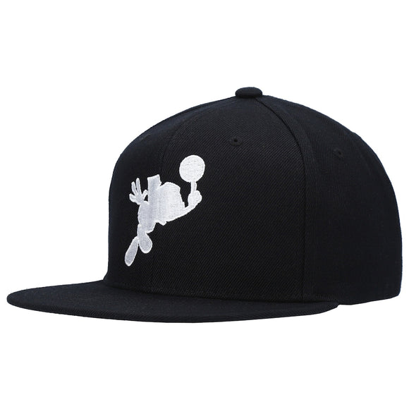 Space Jam: A New Legacy Mitchell & Ness Marvin the Martian Silhouette Snapback Hat – Black