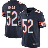 Men's Nike Khalil Mack Navy Chicago Bears Vapor Untouchable - Limited Player Jersey - Bleacher Bum Collectibles, Toronto Blue Jays, NHL , MLB, Toronto Maple Leafs, Hat, Cap, Jersey, Hoodie, T Shirt, NFL, NBA, Toronto Raptors