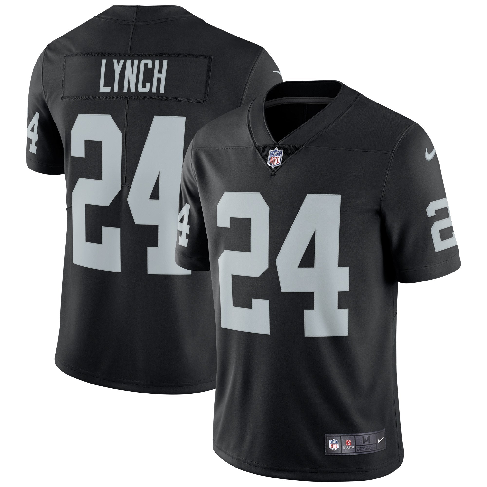 ユニフォーム Raiders M.LYNCH Limited jersey Men's Oakland Raiders Marshawn Lynch Nike Black Vapor