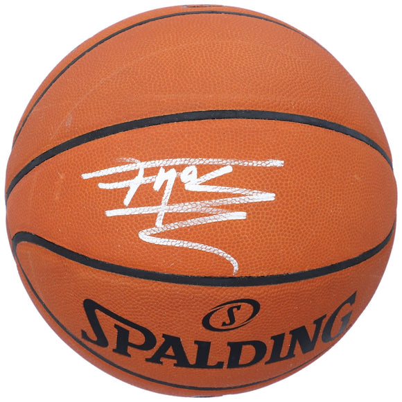 Autographed Toronto Raptors Tracy McGrady Fanatics Authentic Spalding Official Game Basketball