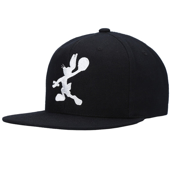 Space Jam: A New Legacy Mitchell & Ness Bugs Bunny Silhouette Snapback Hat – Black