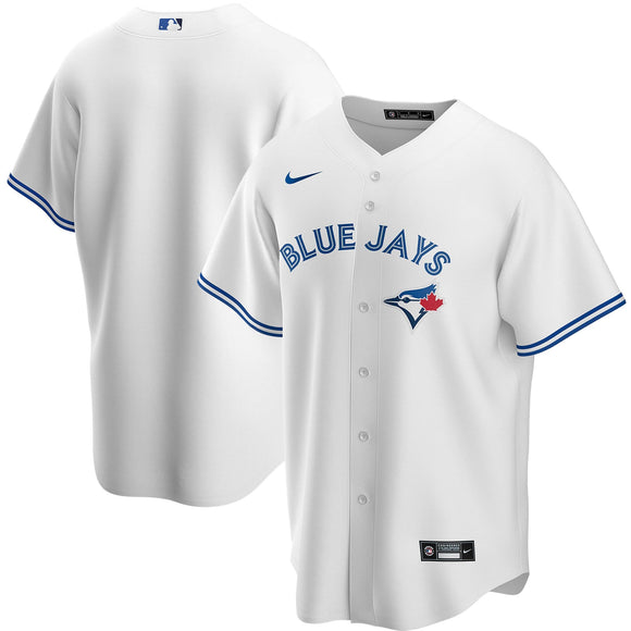 Men's Toronto Blue Jays White Home Replica Team MLB Baseball Jersey