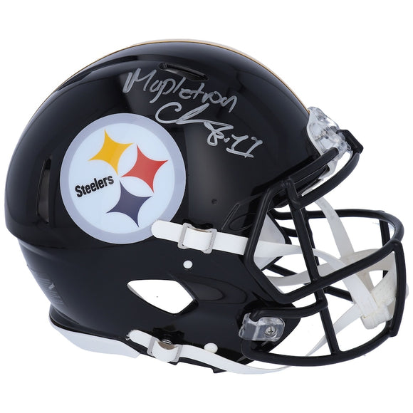 Chase Claypool Pittsburgh Steelers Autographed Riddell Speed Authentic Helmet with 