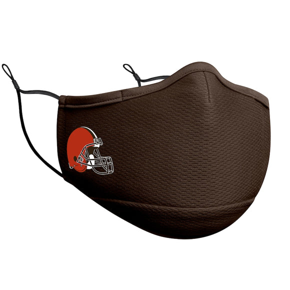Adult Cleveland Browns NFL Football New Era Team Colour On-Field Adjustable Face Covering