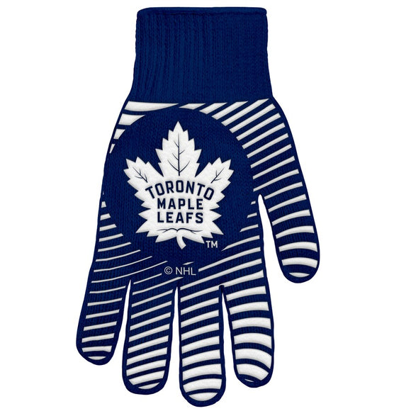 The Sports Vault Toronto Maple Leafs NHL Hockey BBQ Glove - One Size Fits Most