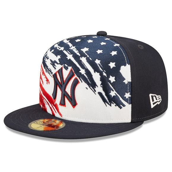 Men's New York Yankees New Era Navy 2022 4th of July On-Field 59FIFTY Fitted Hat