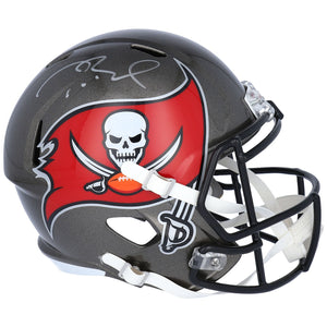Tom Brady Tampa Bay Buccaneers Autographed Riddell Speed Replica NFL Football Helmet