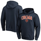 Men's Chicago Bears NFL Pro Line by Fanatics Branded Navy Iconic Engage Arch Pullover Hoodie - Bleacher Bum Collectibles, Toronto Blue Jays, NHL , MLB, Toronto Maple Leafs, Hat, Cap, Jersey, Hoodie, T Shirt, NFL, NBA, Toronto Raptors