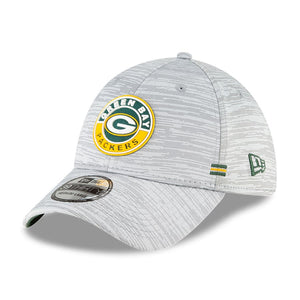 Men's New Era Gray Green Bay Packers 2020 NFL Sideline Official - 39THIRTY Flex Hat