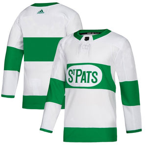 Men's Toronto St.Pats adidas Green White Authentic Player - Blank Jersey - Bleacher Bum Collectibles, Toronto Blue Jays, NHL , MLB, Toronto Maple Leafs, Hat, Cap, Jersey, Hoodie, T Shirt, NFL, NBA, Toronto Raptors