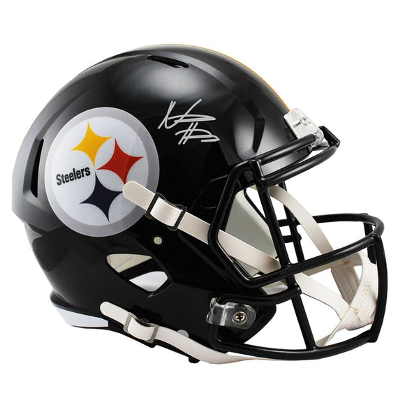 Najee Harris Pittsburgh Steelers Fanatics Authentic Autographed Riddell Speed Replica Helmet