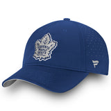Toronto Maple Leafs Fanatics Branded Authentic Pro Clutch Fundamental Adjustable Hat – Blue - Bleacher Bum Collectibles, Toronto Blue Jays, NHL , MLB, Toronto Maple Leafs, Hat, Cap, Jersey, Hoodie, T Shirt, NFL, NBA, Toronto Raptors