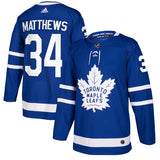 Men's Toronto Maple Leafs Auston Matthews adidas Blue Authentic Player Hockey Jersey - Bleacher Bum Collectibles, Toronto Blue Jays, NHL , MLB, Toronto Maple Leafs, Hat, Cap, Jersey, Hoodie, T Shirt, NFL, NBA, Toronto Raptors