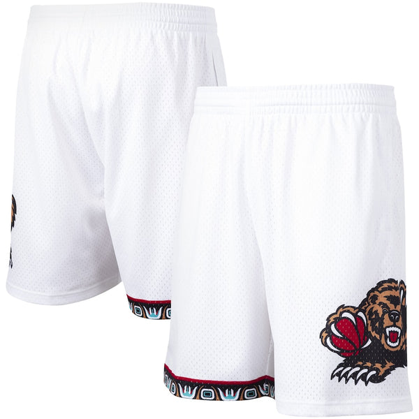 Men's Mitchell & Ness White Vancouver Grizzlies Hardwood Classics