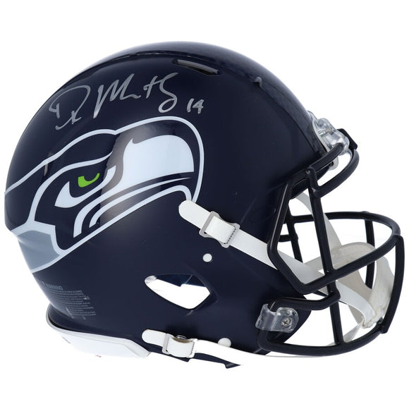 DK Metcalf Seattle Seahawks Autographed Riddell Speed Authentic Helmet