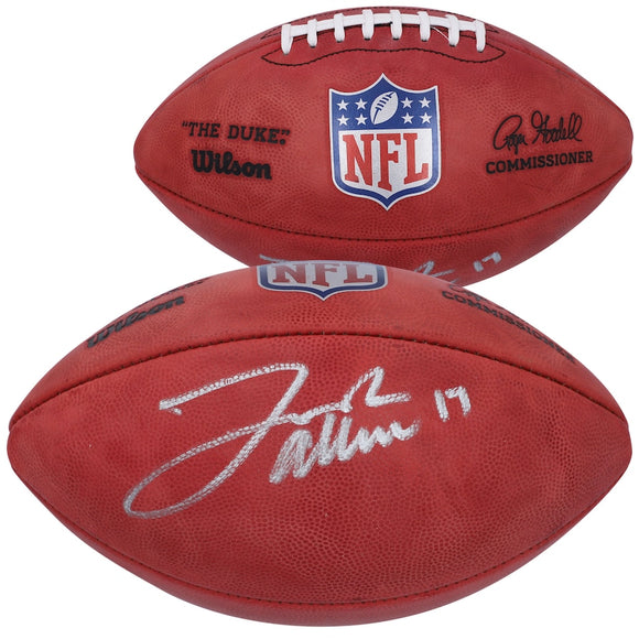 Josh Allen Buffalo Bills Autographed Wilson Duke Full Color Pro NFL Football