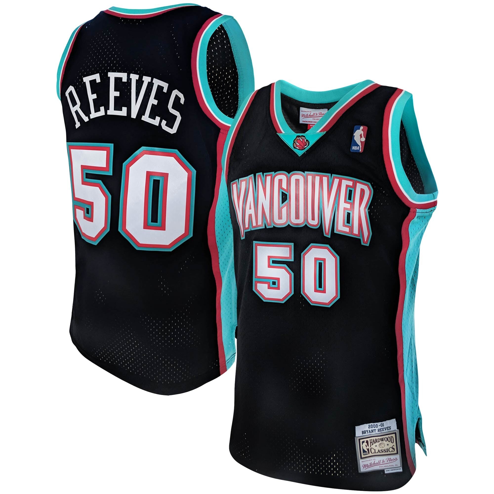 Bryant Reeves #50 Vancouver Grizzlies basketball Big Country 2023