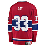 Men's Montreal Canadiens Patrick Roy Fanatics Branded Red Premier Breakaway Retired - Player Jersey