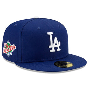 Men's Los Angeles Dodgers New Era Royal Side Patch 1988 World Series 59FIFTY Fitted Hat