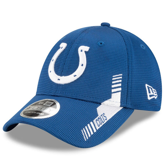 Men's New Era Blue Indianapolis Colts 2021 NFL Sideline Home - 9FORTY Snapback Adjustable Hat