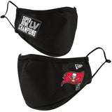 Tampa Bay Buccaneers New Era Super Bowl LV Champions Official On-Field Face Cover Mask