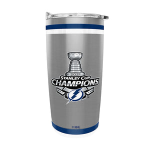 Tampa Bay Lightning The Sports Vault 2021 Stanley Cup Champions - 20oz. Tumbler