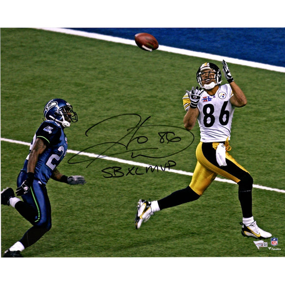 Hines Ward Pittsburgh Steelers Autographed 16