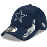 Men's New Era Navy Dallas Cowboys 2021 NFL Sideline Home - 9FORTY Snapback Adjustable Hat