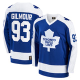 Men's Toronto Maple Leafs Doug Gilmour Fanatics Branded Blue Premier Breakaway Retired Player - Jersey
