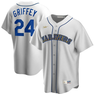 Ken Griffey Jr. Seattle Mariners Nike Home Cooperstown Collection Player Jersey - White