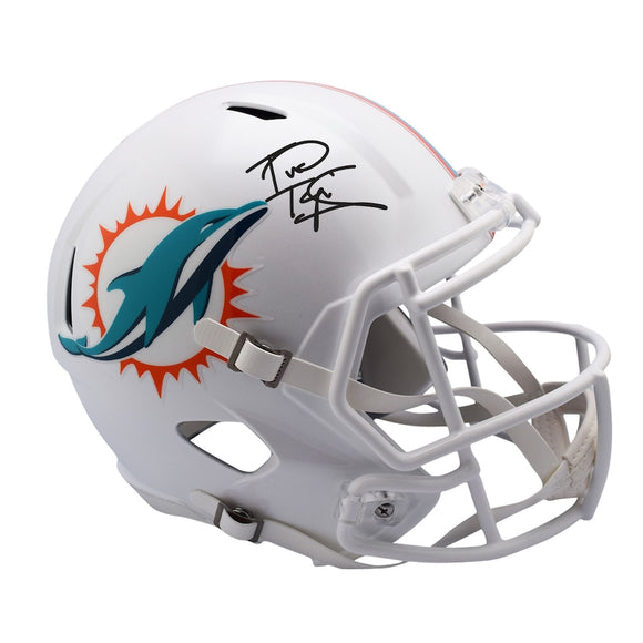 Tua Tagovailoa Miami Dolphins Autographed Riddell Speed Replica Helmet