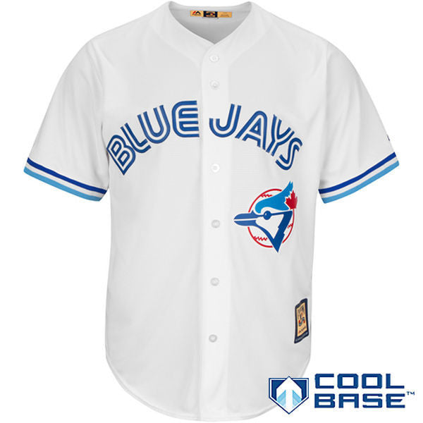 Toronto Blue Jays Majestic Cooperstown Cool Base Team Jersey - White –  Bleacher Bum Collectibles