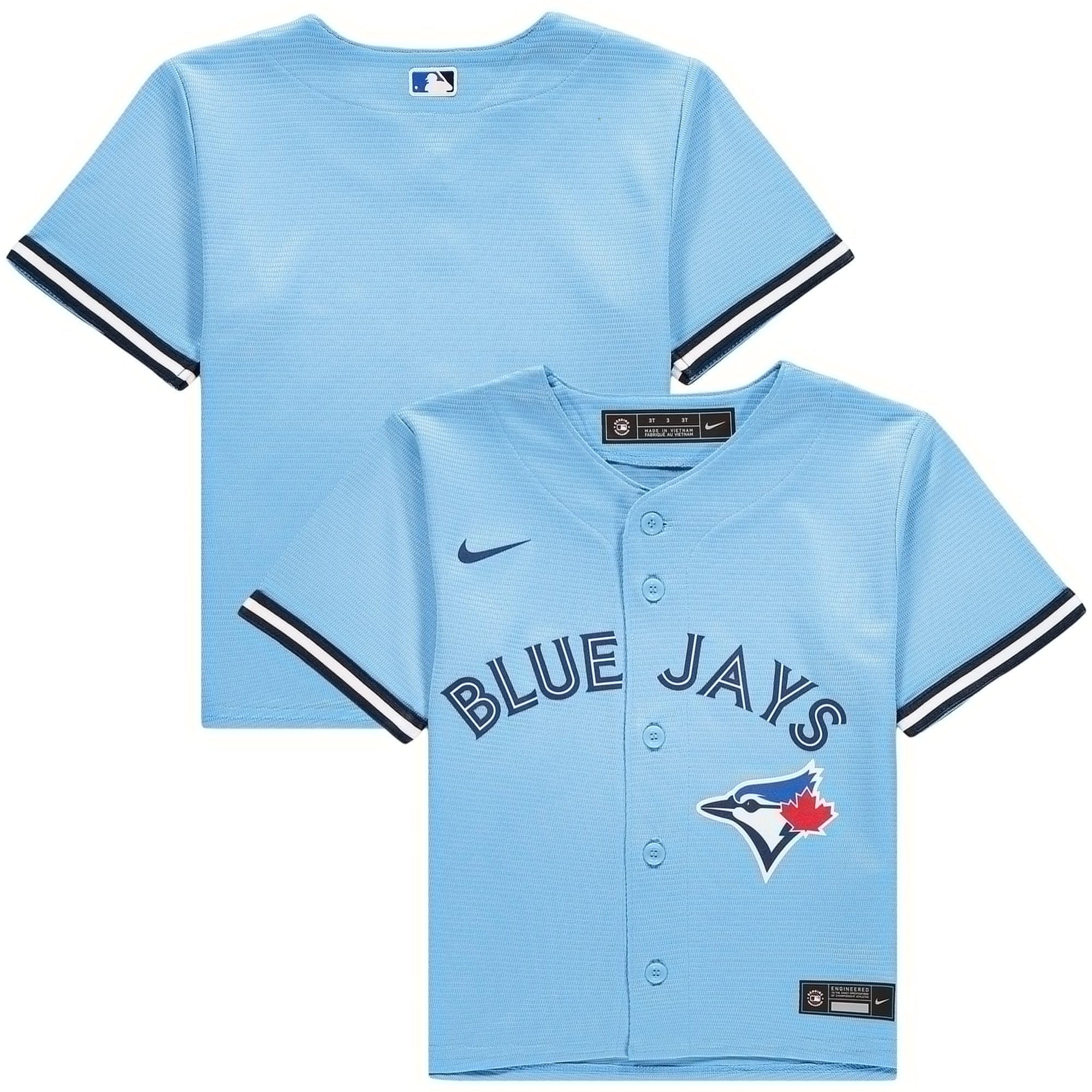 Toronto Blue Jays Nike Kids Alternate MLB Baseball Replica Team Light   Bleacher Bum Collectibles