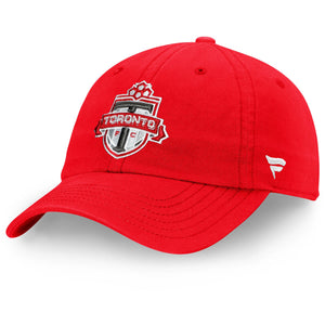 Men's Toronto FC Fanatics Branded Red Fundamental Buckle Adjustable Soccer Hat - Bleacher Bum Collectibles, Toronto Blue Jays, NHL , MLB, Toronto Maple Leafs, Hat, Cap, Jersey, Hoodie, T Shirt, NFL, NBA, Toronto Raptors