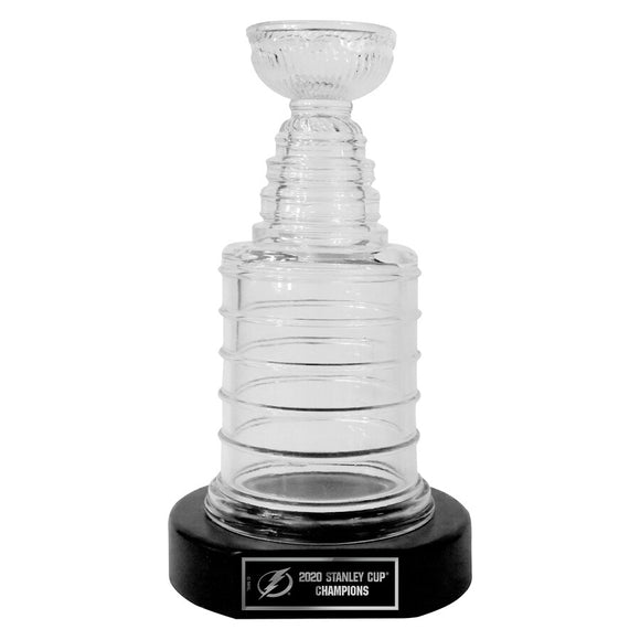 Tampa Bay Lightning NHL Hockey 2020 Stanley Cup Champions 8'' Replica Glass Stanley Cup