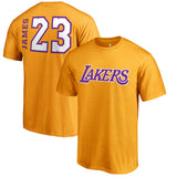 LeBron James Los Angeles Lakers Fanatics Branded Side Sweep T-Shirt – Gold - Bleacher Bum Collectibles, Toronto Blue Jays, NHL , MLB, Toronto Maple Leafs, Hat, Cap, Jersey, Hoodie, T Shirt, NFL, NBA, Toronto Raptors