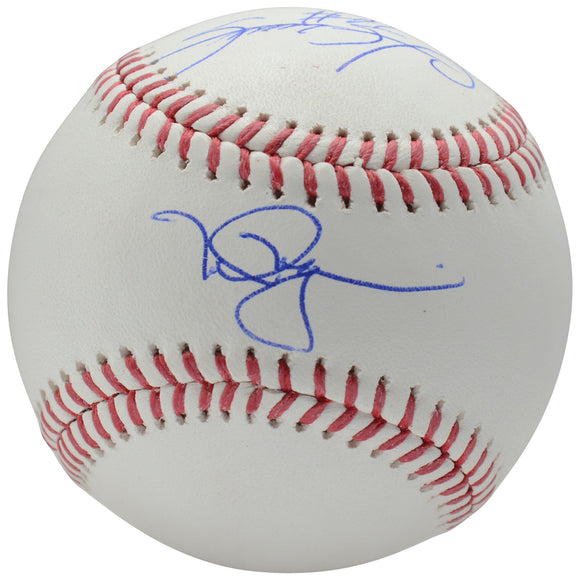 Mark McGwire & Sammy Sosa St. Louis Cardinals & Chicago Cubs Autographed Baseball