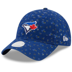 Women's Toronto Blue Jays New Era Royal Floral 9TWENTY - Adjustable Hat