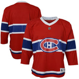 Montreal Canadiens Red Premier Toddler Ages 2 to 4T - Blank Hockey Jersey - Bleacher Bum Collectibles, Toronto Blue Jays, NHL , MLB, Toronto Maple Leafs, Hat, Cap, Jersey, Hoodie, T Shirt, NFL, NBA, Toronto Raptors